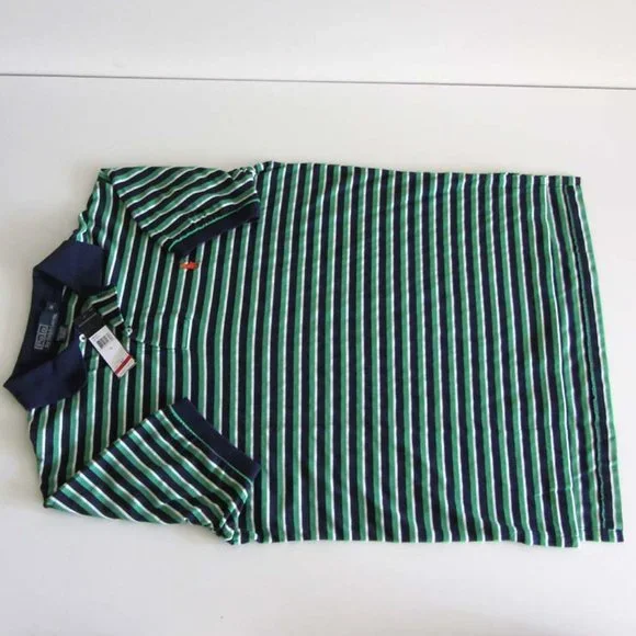 NWT POLO RALPH LAUREN collar short sleeve polo shirt sz M - Picture 2 of 3